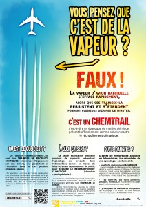 Affiche - Chemtrails