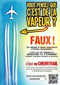 Flyer Chemtrail Couleur - Recto