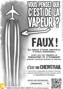Flyer Chemtrail Noir-Blanc - Recto