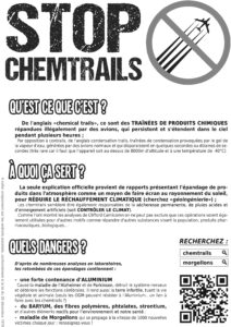 Flyer Chemtrail Noir-Blanc - Verso