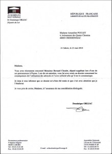 réponse Mme Orliac