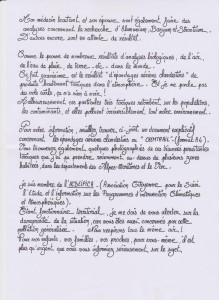 lettre à Médecine du Travail 2