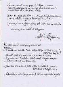 lettre à Médecine du Travail 4