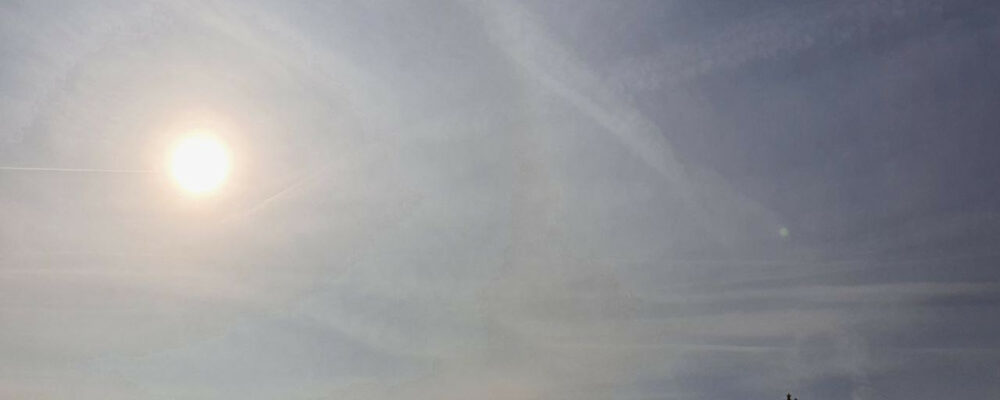 Avril 2023, Rueil Malmaison Falsification des nuages, nous sommes privés de soleil