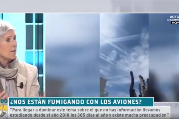 Josefina Fraile e Isabel Saracho sobre estelas químicas (chemtrails)